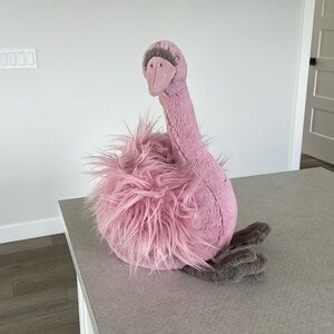 Jellycat Rare Large Flamingo 15 inches tall